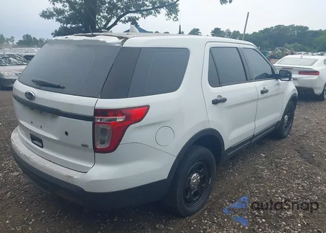 2014 Ford Police Interceptor from USA, damaged, VIN 1FM5K8AR5EGC60612